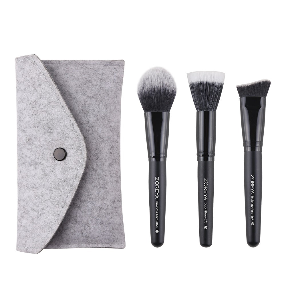 Z'OREYA 3 Makeup Brush Set