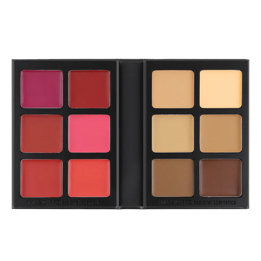 IMAGIC Professional Blush, Contour & Concealer Palette