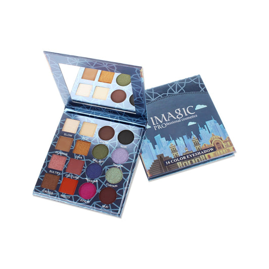 IMAGIC 16 Color City Eyeshadow Makeup Palette