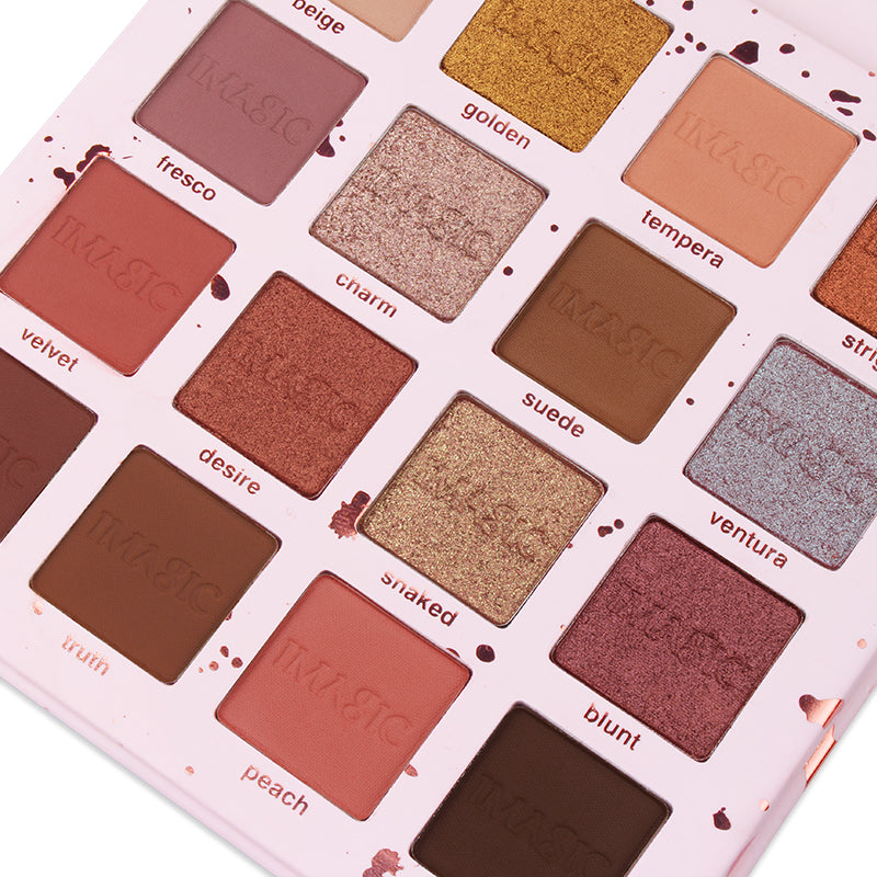 IMAGIC 16 Color Pinkpop Eyeshadow Makeup Palette