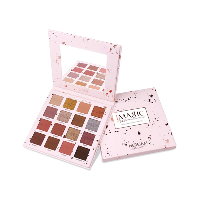 IMAGIC 16 Color Pinkpop Eyeshadow Makeup Palette