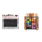 IMAGIC 35/36 Color Eyeshadow Makeup Palette + 12 pcs Z'oreya Brush Set Bundle