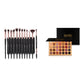 IMAGIC 35/36 Color Eyeshadow Makeup Palette + 12 pcs Z'oreya Brush Set Bundle