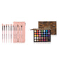 IMAGIC 35/36 Color Eyeshadow Makeup Palette + 12 pcs Z'oreya Brush Set Bundle